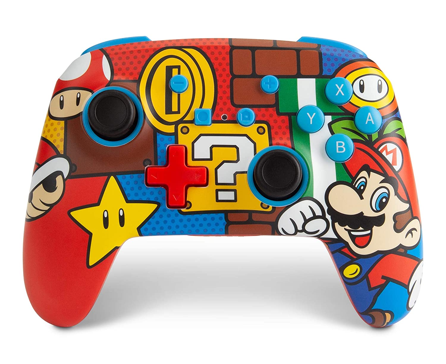 Control Nintendo Switch Inalámbrico PowerA Mario Pop
